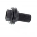 Hansen Tank Fitting Female Black 100mm Plumbing Irrigation Poly Fitting